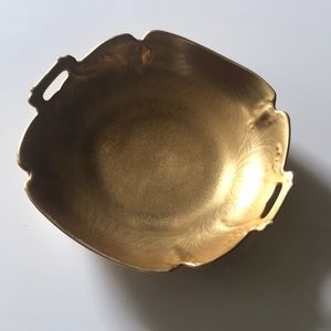 Pickled Etched China. Gold